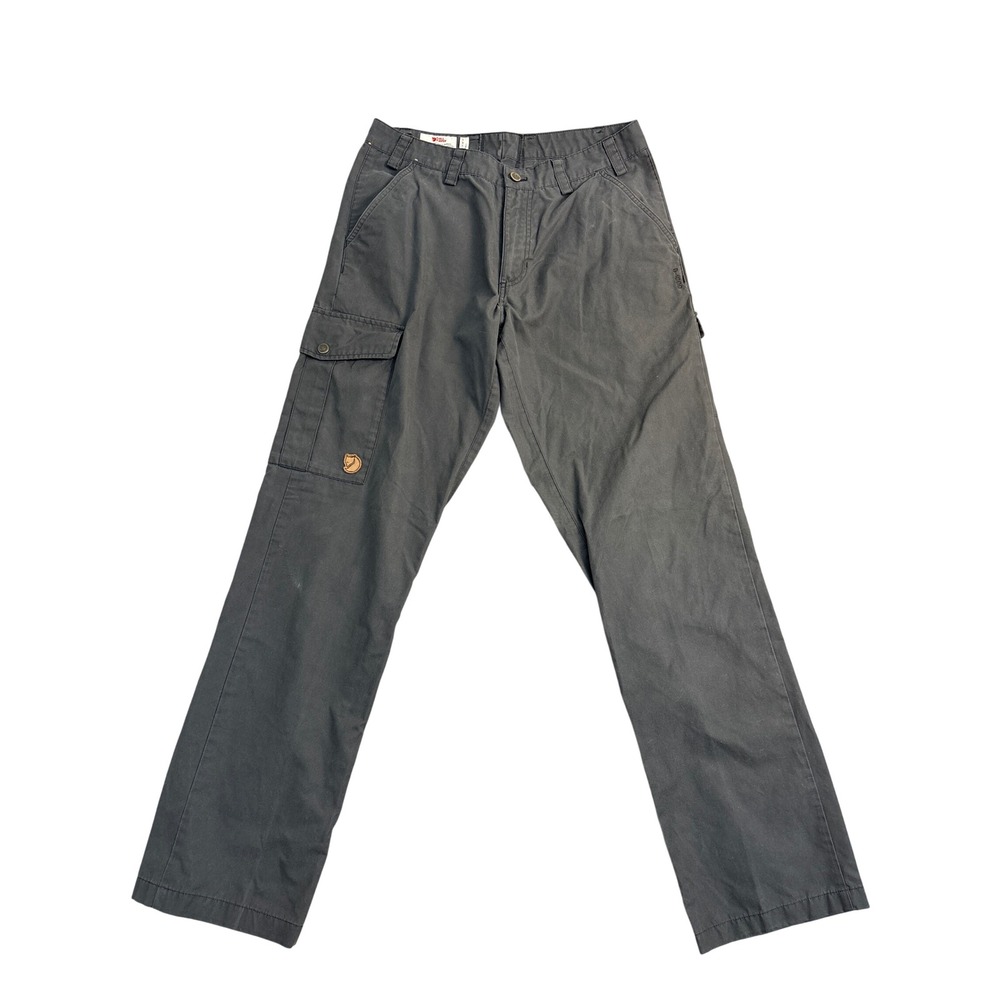 Fjallraven G-1000 Mens Cargo Pants Grey Outdoor Trousers EU 46 US 30-31